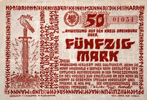 Wenzel Hablik's Masterpiece Notgeld