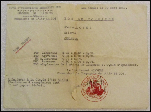 A dated official letter with printed text and a red wax seal.